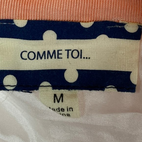 EUC Comme Tol Striped A-Line Skirt - Picture 10 of 10